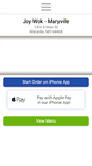 Mobile Screenshot of joywokmaryville.com